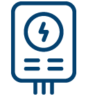 A power generator icon